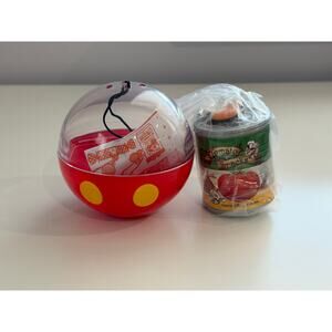TOKYO DISNEY Resort Tomato Snacks Capsule Toy Keychain
